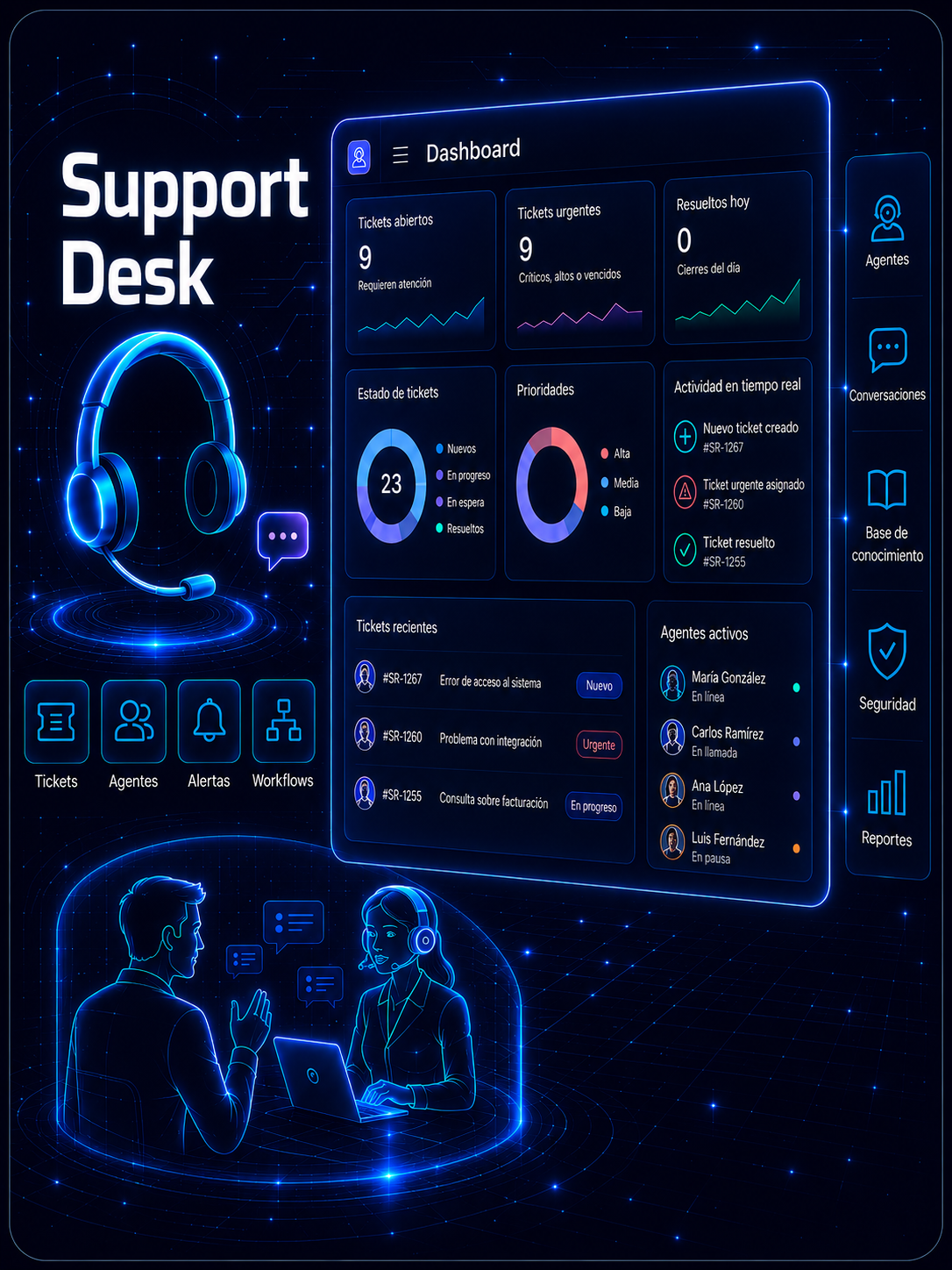 Support Desk de MJ Solutions